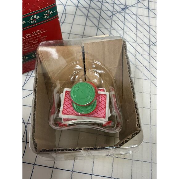 BNIB ENESCO Ornament 1991 DECK THE HALLS Casino Christmas Series - Blackjack - Picture 2 of 7